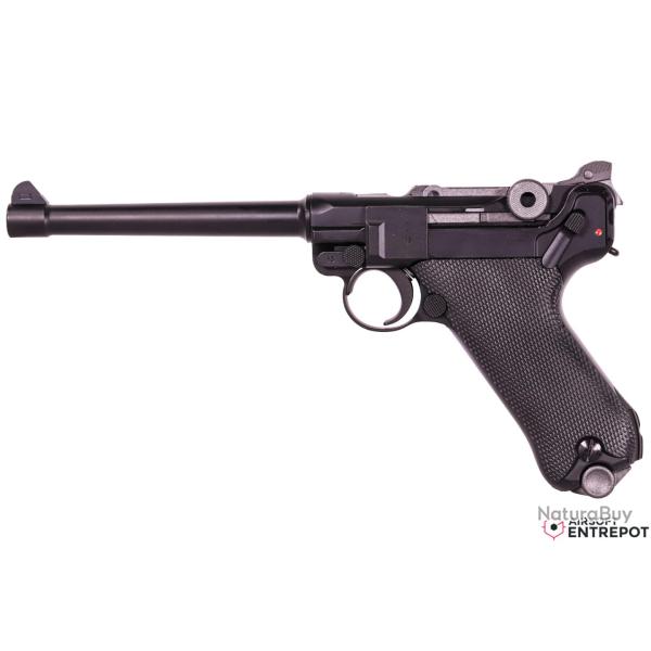 WE P08 Luger 6' GBB (Noir)