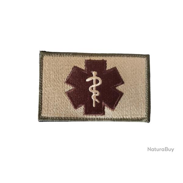Patch Paramedic - Beige/TAN - Velcro - Livraison gratuite