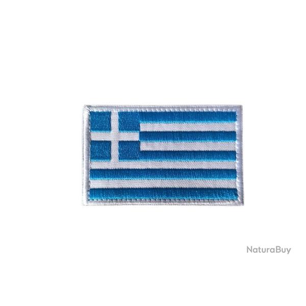 Patch Drapeau - Gr�ce - Velcro - Livraison gratuite