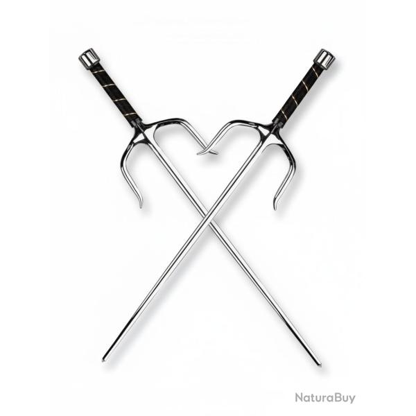 Paire Sa� chrom�e