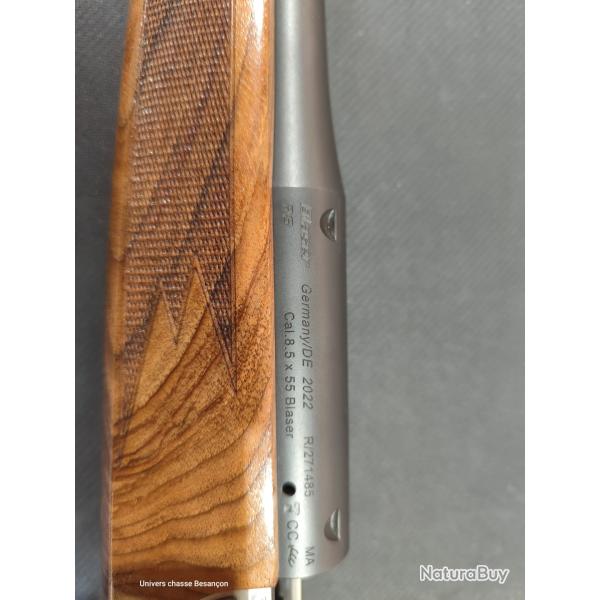 Blaser canon 8.5x55 avec organe de vis 57.5cm  (AOV)-Neuf-