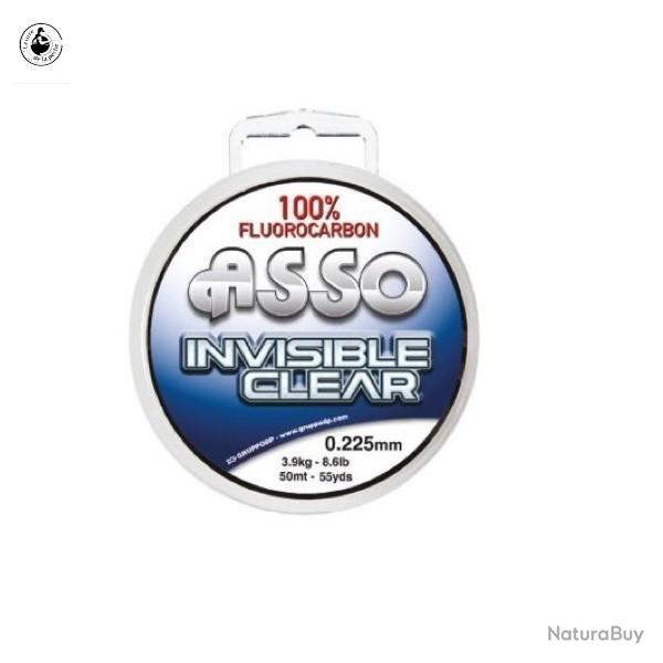 Fluorocarbone Asso Invisible Clear 30m 40/100