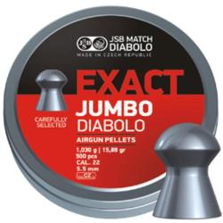 Bo&icirc;te de 500 plombs JSB Diabolo Jumbo Exact - Cal. 5.52
