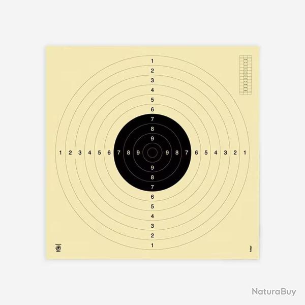 PAQUET DE 10 CIBLES C50 CARTON