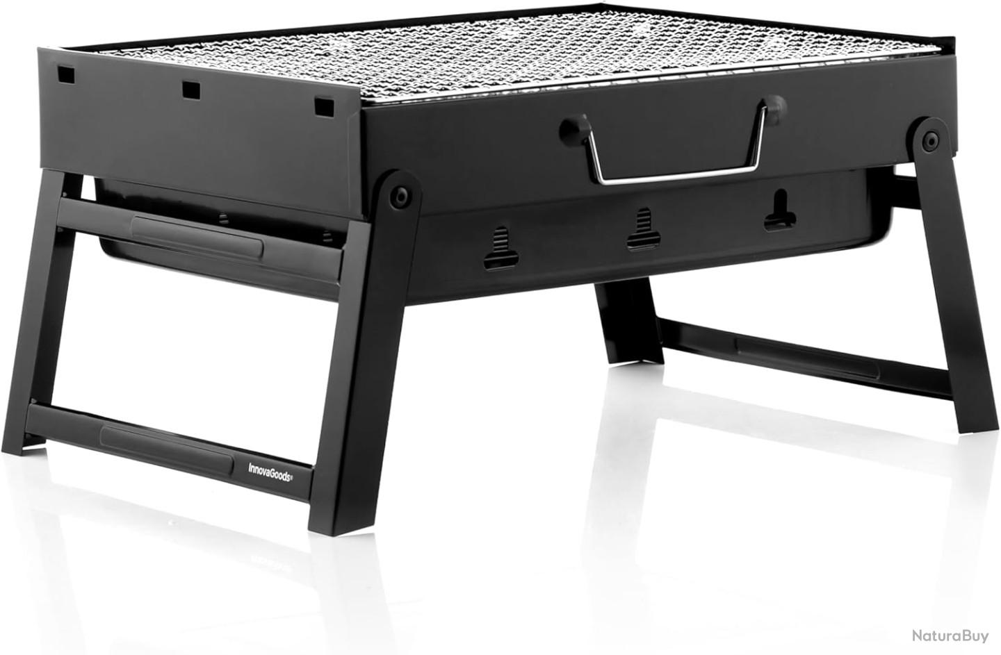 Barbecue à Charbon Pliable Et Portable – Idéal Pour Camping, Jardin Et Balcon