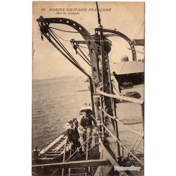 CPA - Marine Militaire  Fran�aise -Sur la Coup�e -N�1507