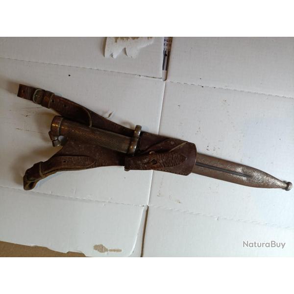 Baonnette suedoise carl Gustave