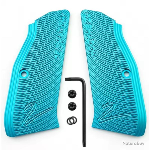 Plaquettes CZ Shadow 2 - Bleu Electrique - SKX INDUSTRIES