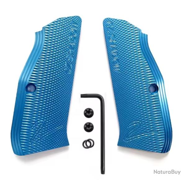 Plaquettes CZ Shadow 2 - Bleu - SKX INDUSTRIES