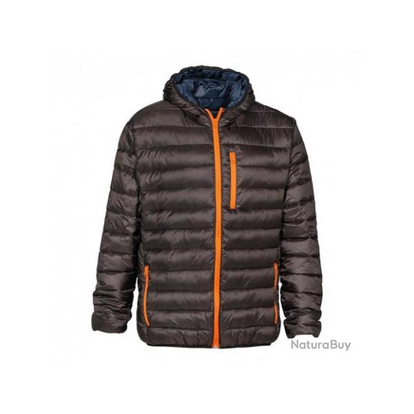 Doudoune A Capuche Explorer Marron