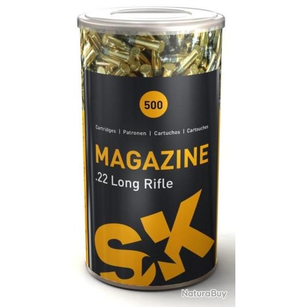 MUNITIONS SK CALIBRE 22LR STANDARD PLUS MAGAZINE 40gr - 2.6g x500