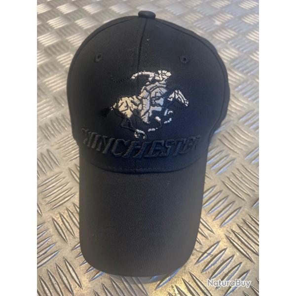 casquettes armee noir winchester chasse militaire neuf
