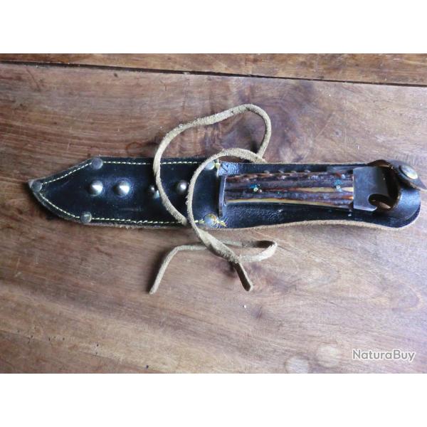 poignard " rostfrei  �tui cuir "