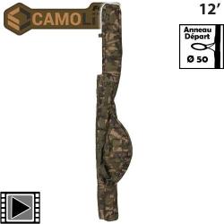 Fourreau Fox Camolite Tri Sleeve 3 cannes 12'