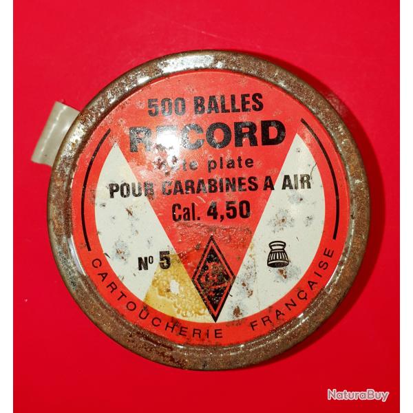 Plomb carabine ou pistolet air comprim� RECORD cal. 4.50