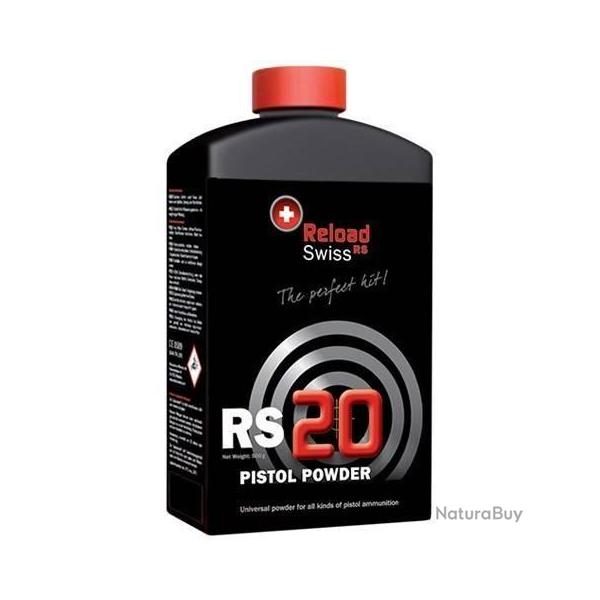 Poudre de rechargement Reload Swiss RS20 x500g