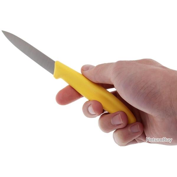 Victorinox 6.7606.L118 Couteau d'office, Swiss Classic, jaune