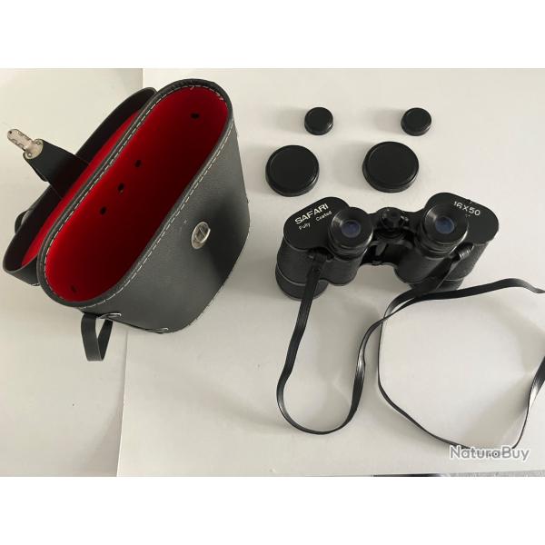 Jumelles SAFARI 16X50 comme neuves avec leur �tui.