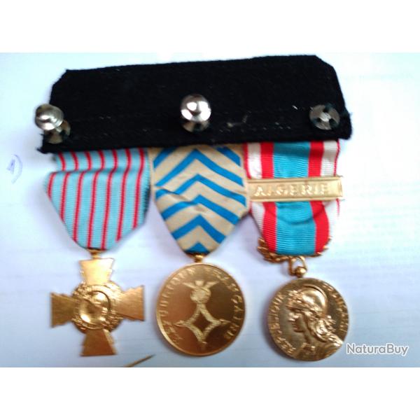 Lot de 6 m�dailles th�me Afrique du Nord