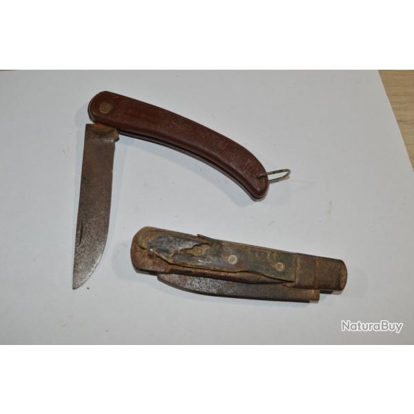 Lot de couteaux de poche � restaurer (24)