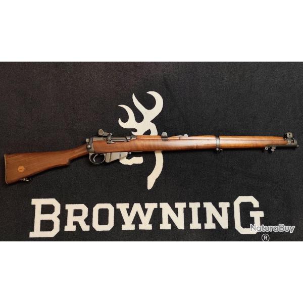 RARE Carabine LEE ENFIELD MK3 S.11 TLE - Cal. 22 LR - Organes de vis�e GARAND (Occasion bon �tat - R