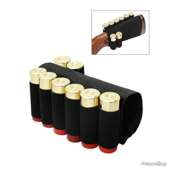 CARTOUCHIRE DE CROSSE GAUCHER/DROITIER - 8 EMPLACEMENTS POUR CALIBRE 12 - LIVRAISON GRATUITE