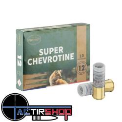 Cartouches PREVOT Super Chevrotines Mini-Mag Bourre Jupe 12/70 21 Grains