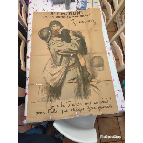 Affiche 3eme emprunt d'�poque