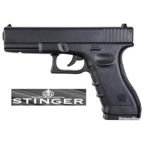 Pistolet  Stinger MK1 culasse fixe  Co2  Billes Acier Cal 4.5