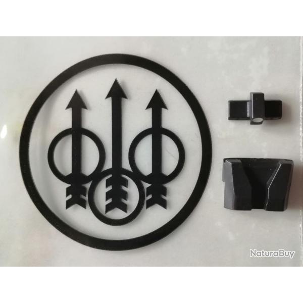 Beretta APX - Hausse et guidon d'origine