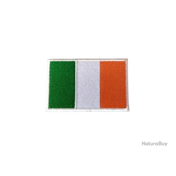 Patch drapeau - Irlande - velcro - Livraison gratuite