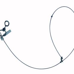 10 collets noir avec diam&egrave;tre 2 mm - BOXTRAP