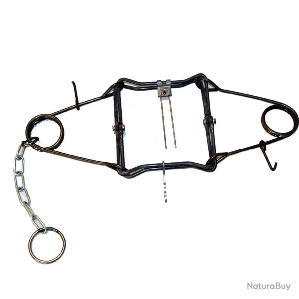 Pi�ge en X - Double ressort - 13 x 13 cm