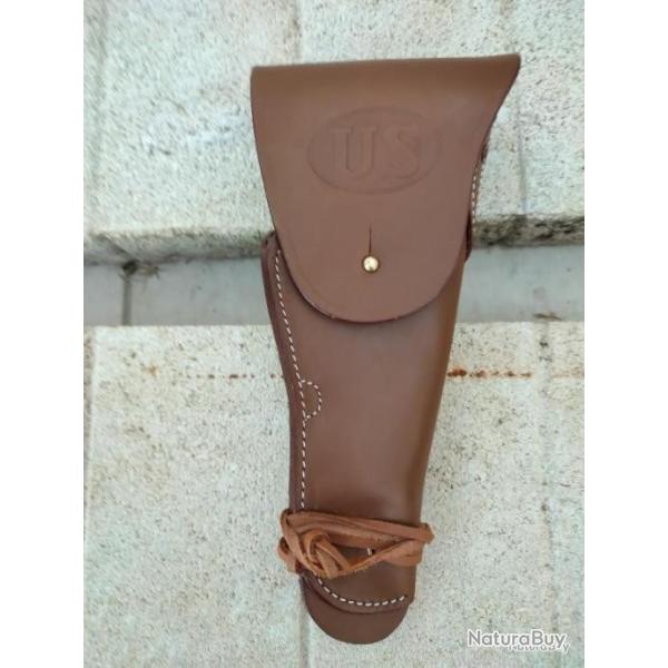 Holster colt 1911 US WWIc .45 marron 1916 -