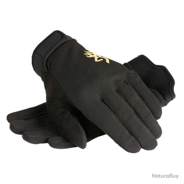 Gants noir Browning Pro Shooter taille L.
