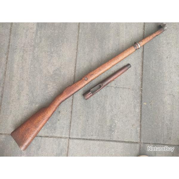 Crosse et garde main pour Mauser 98 export mod�le 1909 argentin DWM