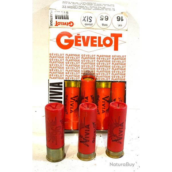 Ancienne bote de 3 cartouches Gvelot calibre 16