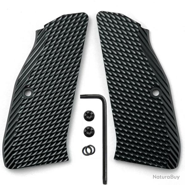 Plaquettes CZ 75 - Alu Sunburst - SKX INDUSTRIES