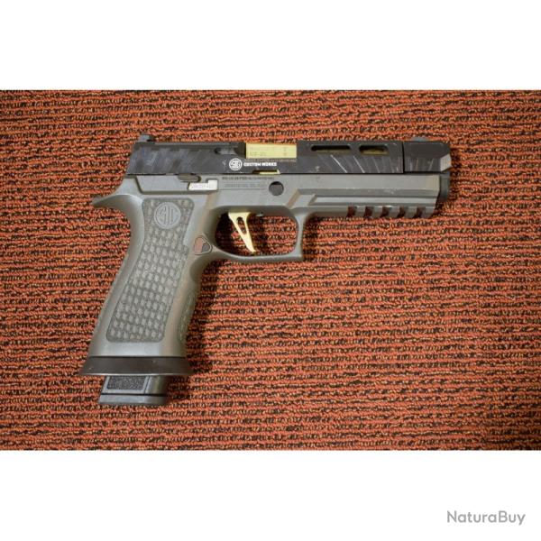 DESTOCK TIR - PISTOLET SIG SAUER P320 SPECTRE COMP CAL.9X19 CANON 5 POUCES - OCCASION