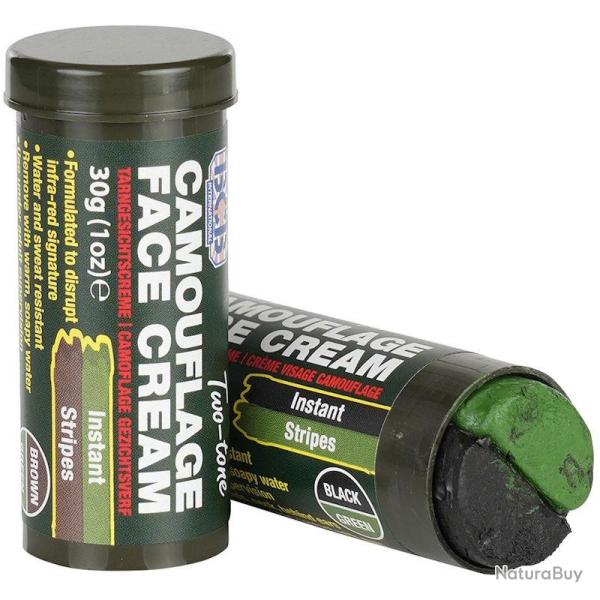Cr�me de maquillage camouflage militaire BCB CL1481 noir et vert