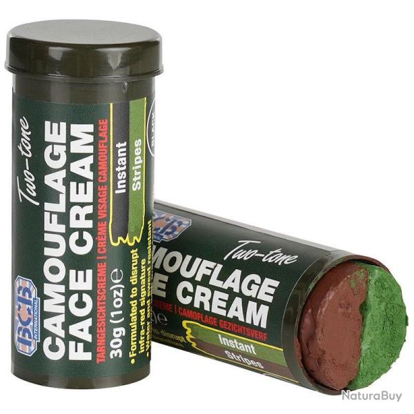 Cr�me de maquillage camouflage militaire BCB CL1481 vert et marron