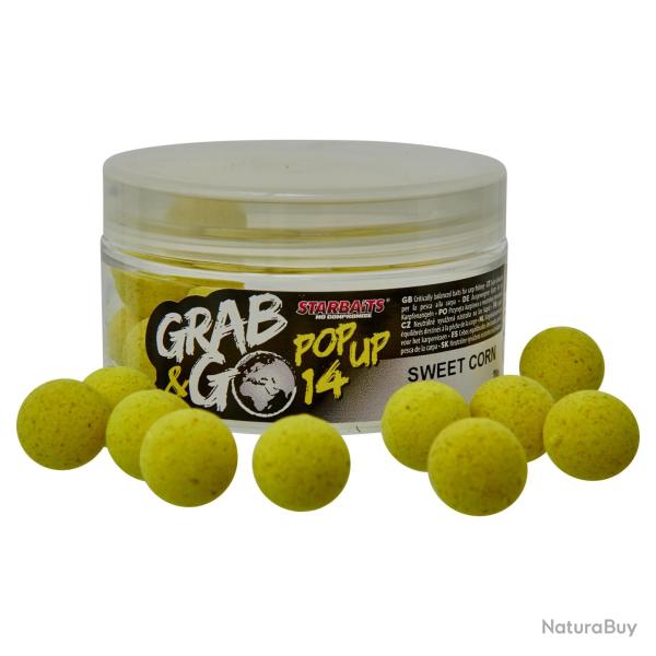 G&G Global Pop Up 14Mm - 20G : Sweet Corn