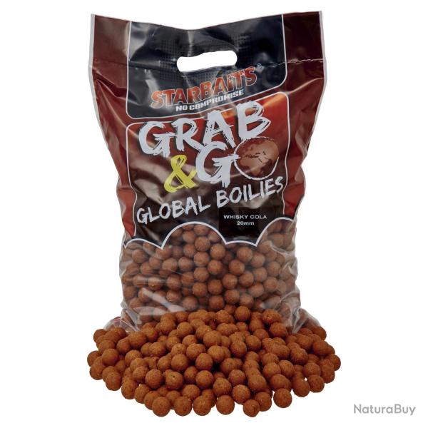 G&G Global Boilies 5Kg Whisky Cola 20Mm