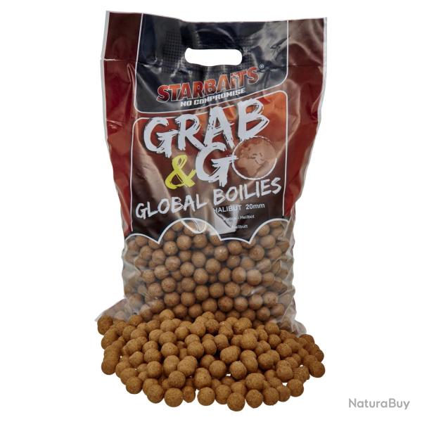 G&G Global Boilies 5Kg Halibut 20Mm