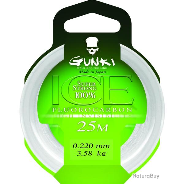 Fluorocarbone Gunki Gunki Fluorocarbone Ice 0,17
