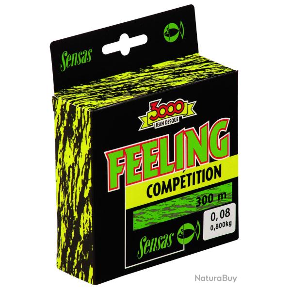 Nylon Sensas Feeling Competition Sensas 300M D.0,14Mm