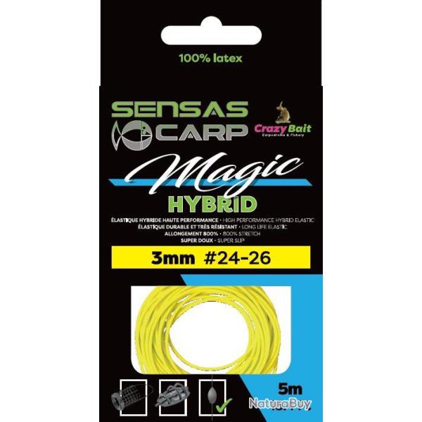 Elastique Sensas Magic Hybrid 3.50Mm