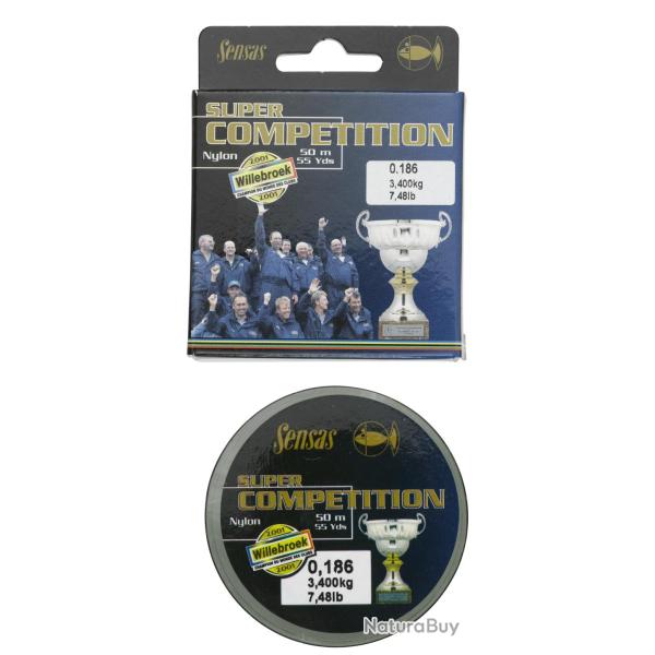 Nylon Sensas Super Competition Sensas 50M D.20,3Mm
