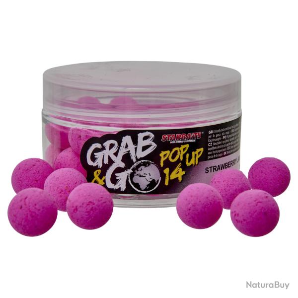 G&G Global Pop Up 14Mm - 20G : Strawberry Jamb