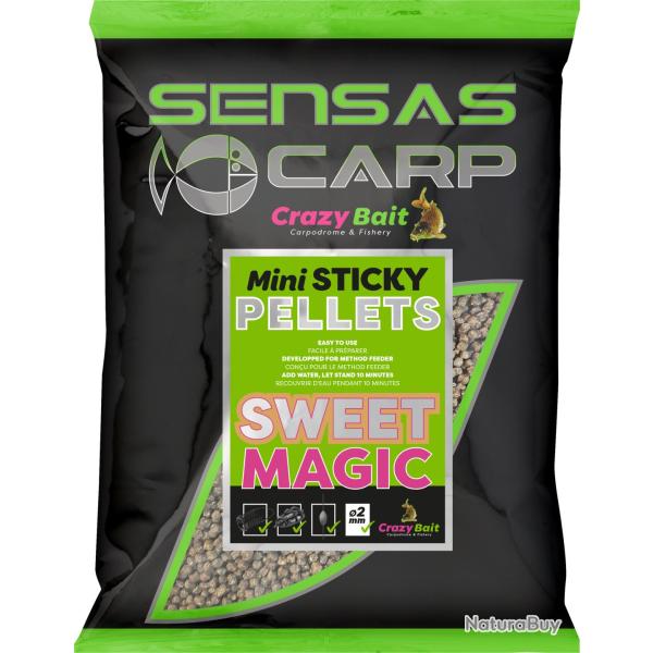 Pellet Sensas Mini Sticky Pellets Sweet Magic 700G